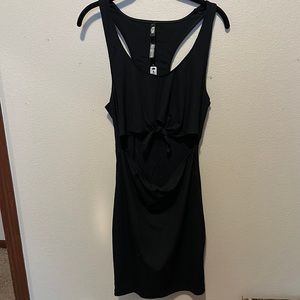 Victoria’s Secret keyhole tied razorback mini LBD!